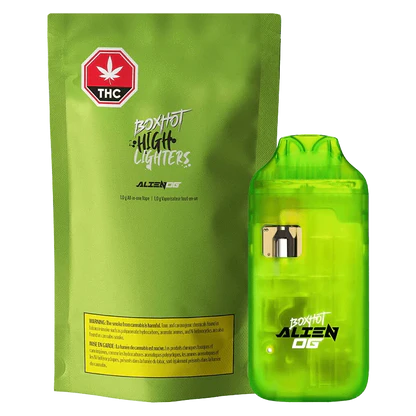 BOXHOT ALIEN OG DISPOSABLE VAPE